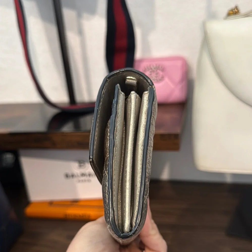 Dior Metallic Wallet